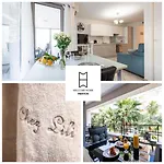 公寓 Chez Lili Centre Terrasse Clim 50m 芒通